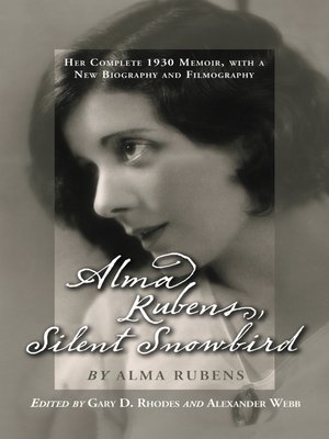 cover image of Alma Rubens, Silent Snowbird